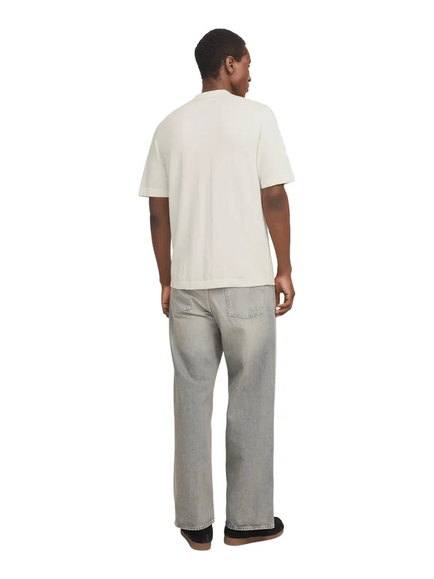 Jjeemil Knit Relaxed Polo Ss Sn