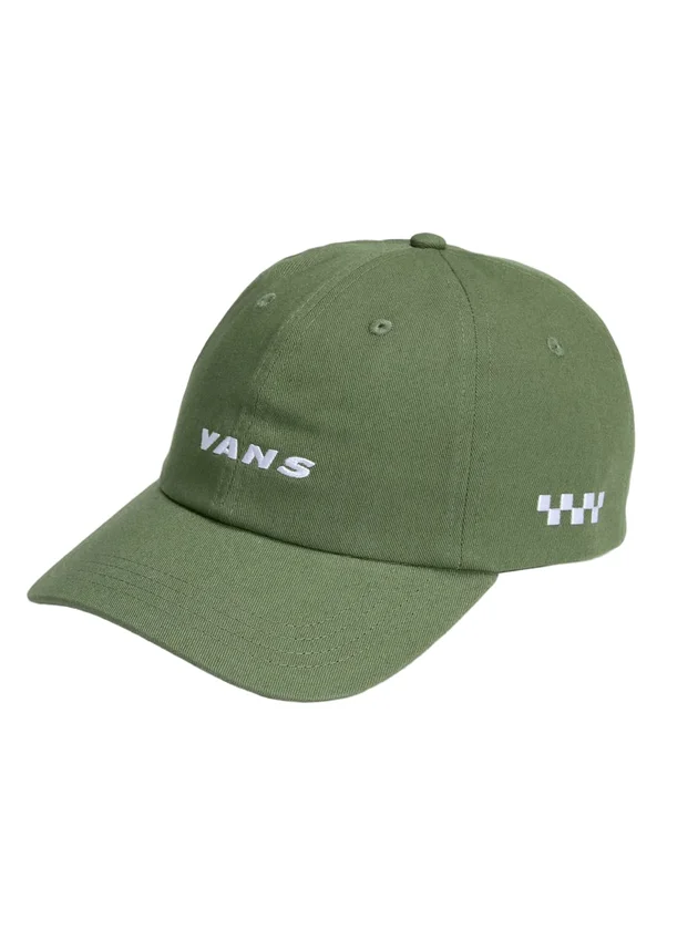Check Side Curved Bill Jockey