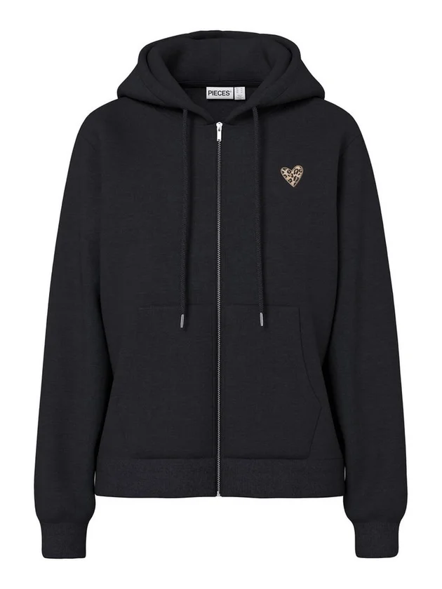 Pcchilli Ls Zip Hoodie Noos