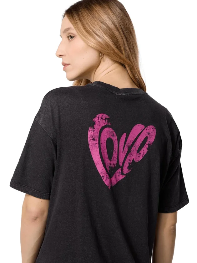 PCELOISE SS Washed Print Tee
