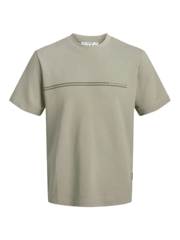 Jcofusion Chest Brand Tee Ss Crew Noos