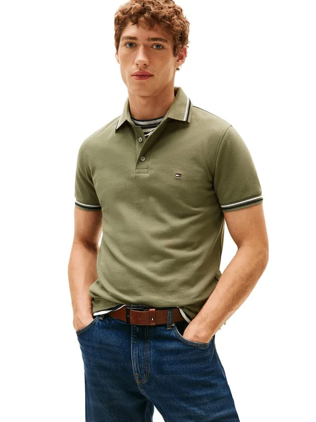 Tipped Slim Fit Seas