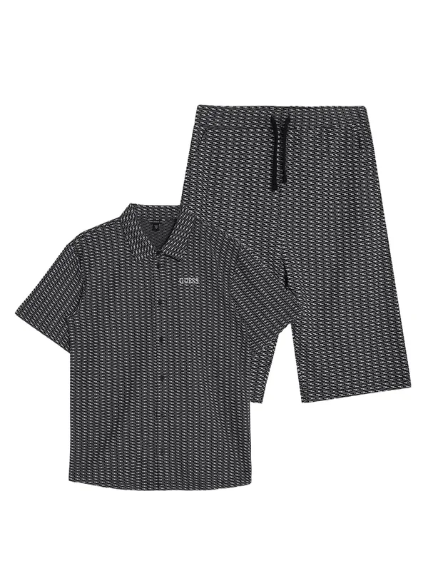 Set Jacquard Ss Polo Cot Poly Fancy Jacquard 180