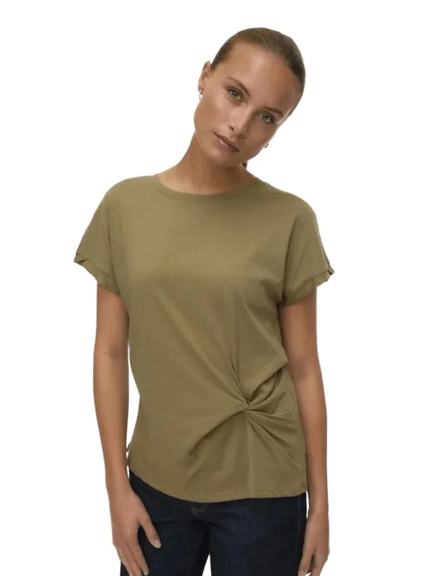 C/S O-Neck T Shirt Jrs Btq Fr Ga
