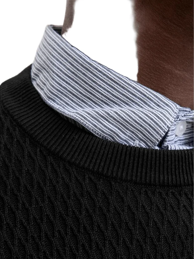 Blareagan Knit Crew Neck