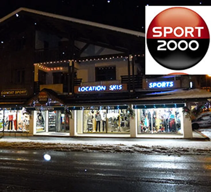 Extérieur du magasin SPORT 2000 SAINT JEAN DE SIXT CONTAT SPORT