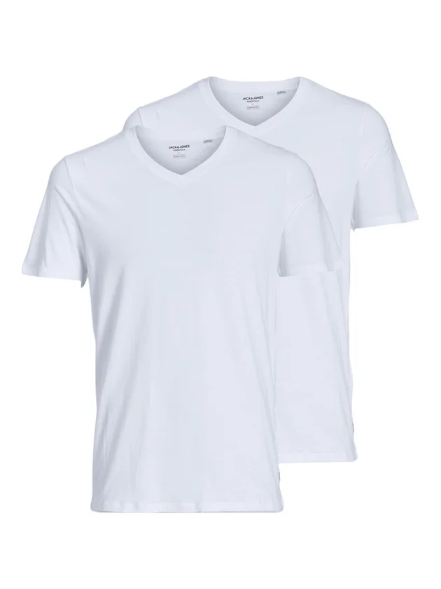 V Neck Tee SS 2 Pack Noos