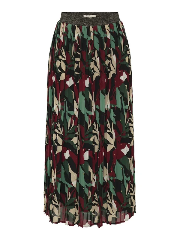 Gabri Fr Plisse Midi Skirt Wvn Cs