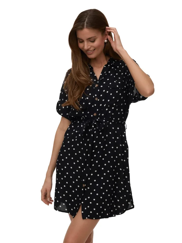 Bumpy Ss Short Shirt Dress Wvn Noos