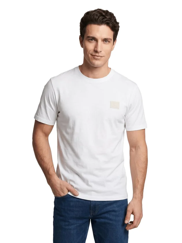 Short Sleeve Silicon Badge Tee