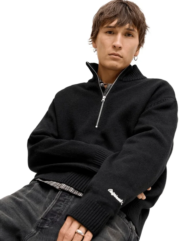 Jornorrebro Knit Half Zip Sn