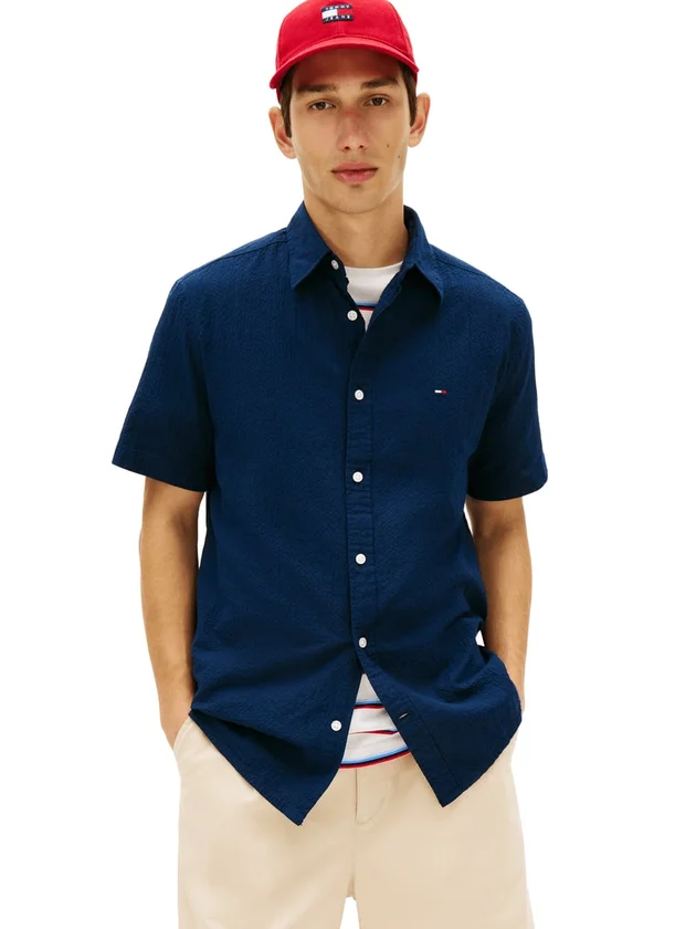 Reg Seersucker Shirt Ext