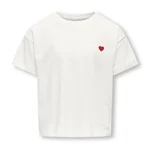CLOUD DANCER / HEART EMB./EQUESTIAN RED