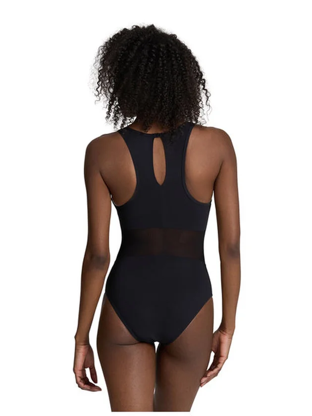 Mesh Panels Swimsuit