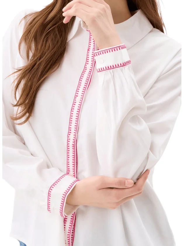 Croux Ls Wvn Shirt Fc