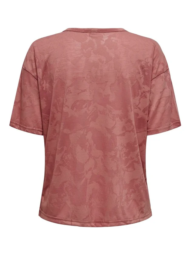 On SS Loose Bn Tee