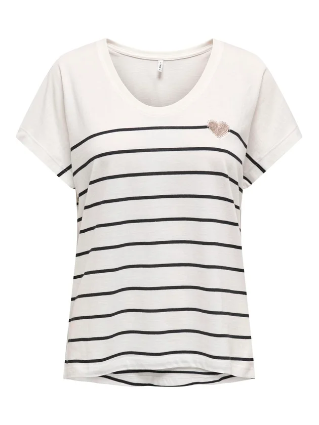 Onlemily Life S S Heart Top Cs