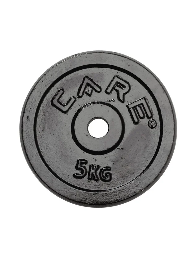 Disque Fonte 5 Kg Noir
