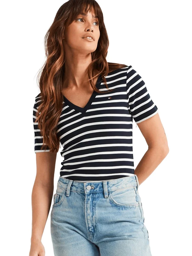 Slim Cody V Nk Ss Tee