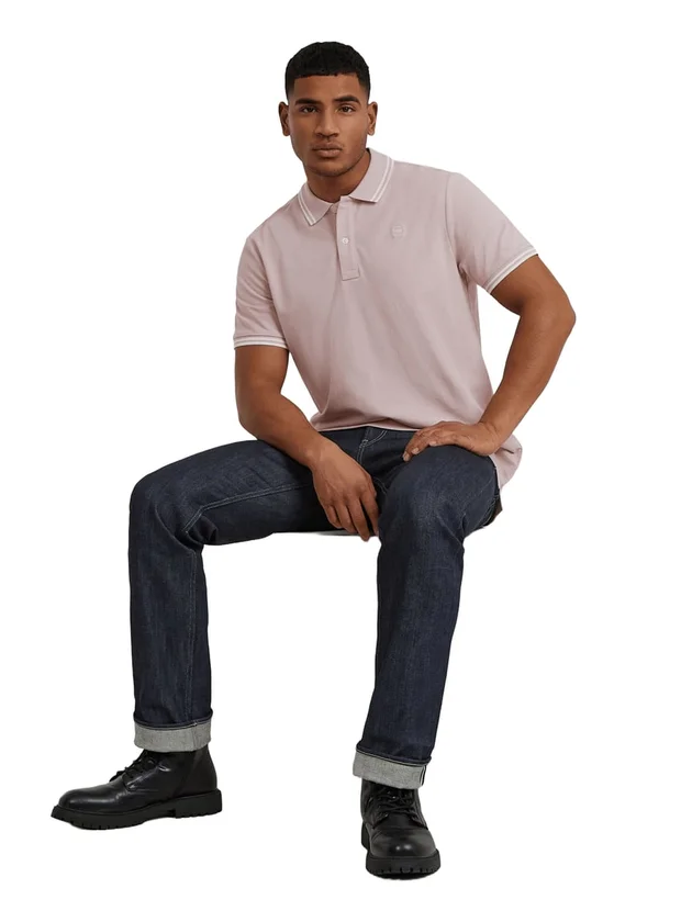 Dunda Slim Stripe Polo Ss