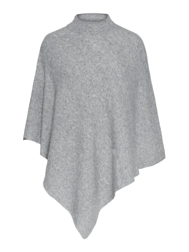 Fortuna High Neck Poncho Noos
