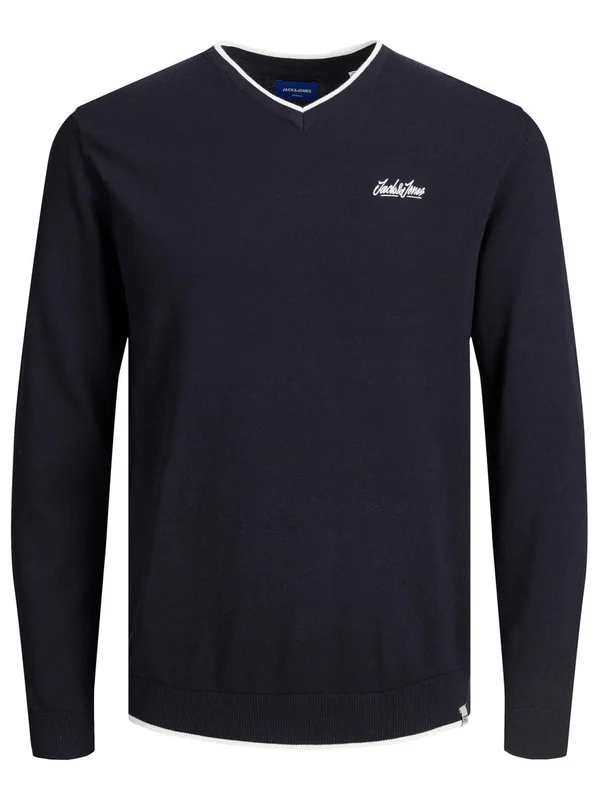 Jortons Knit V Neck Sn