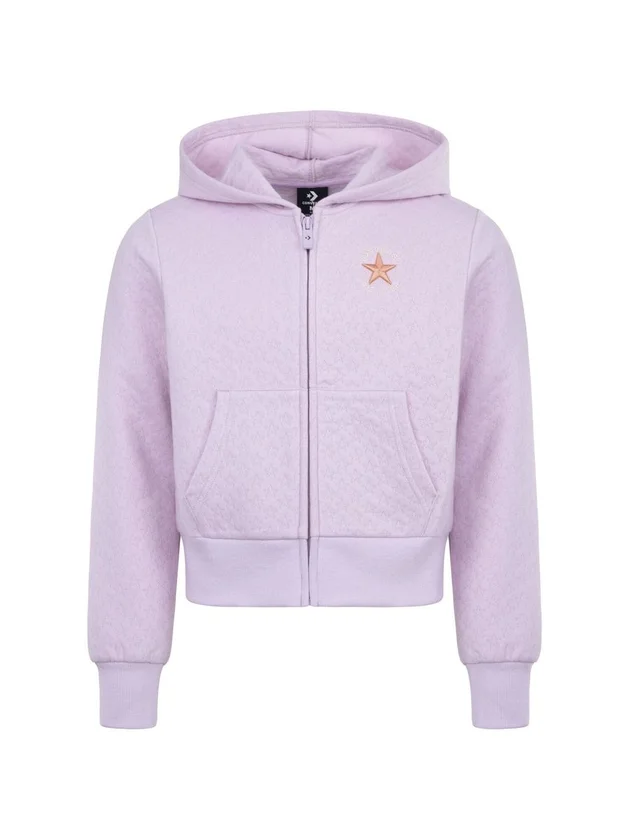 Star Pointelle Full Zip