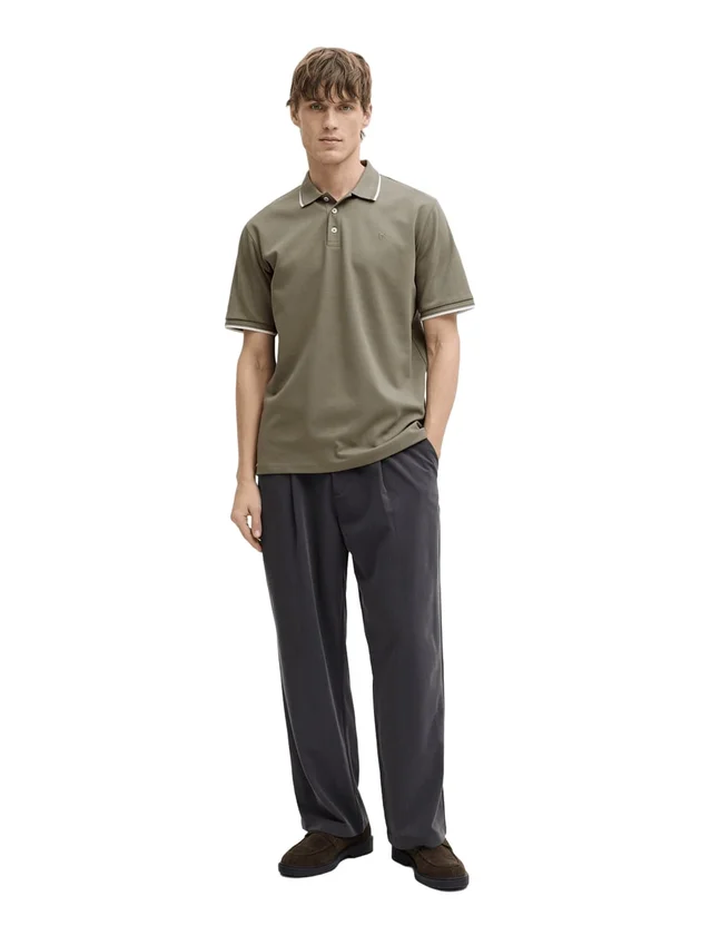 Ethan Detail Ss Polo Sn