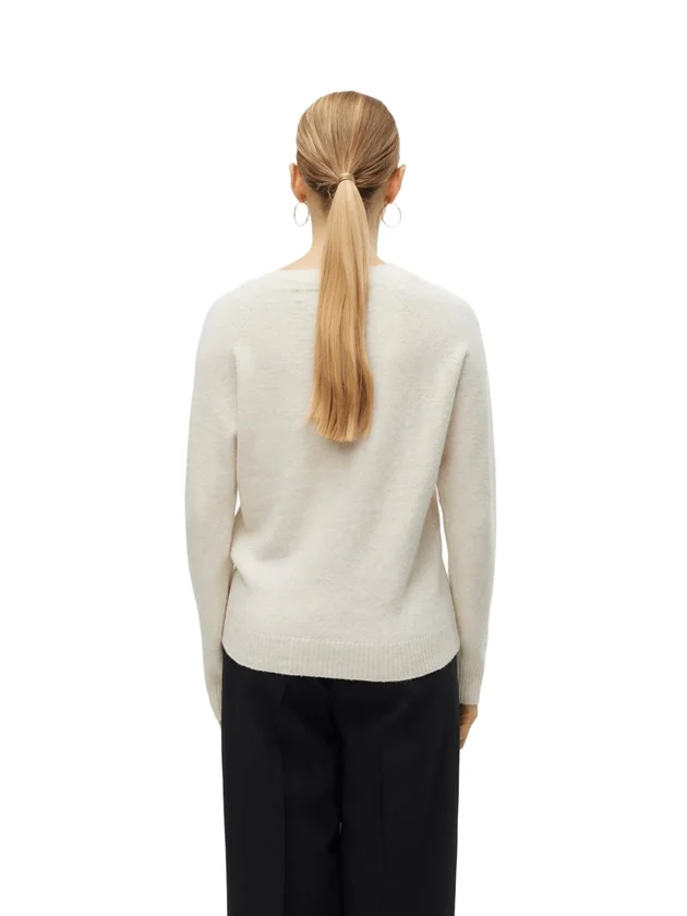Offy LS O Neck Blouse Ga Noos
