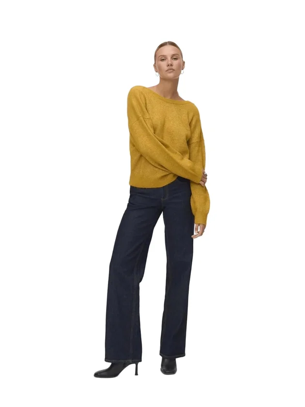 Vmellie Shine U Back Pullover
