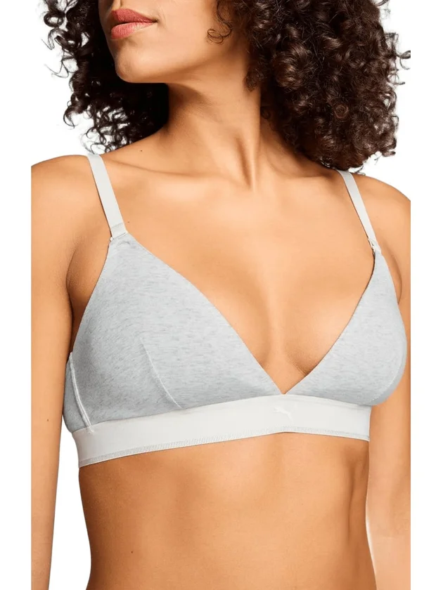 Cotton Triangle Bralette