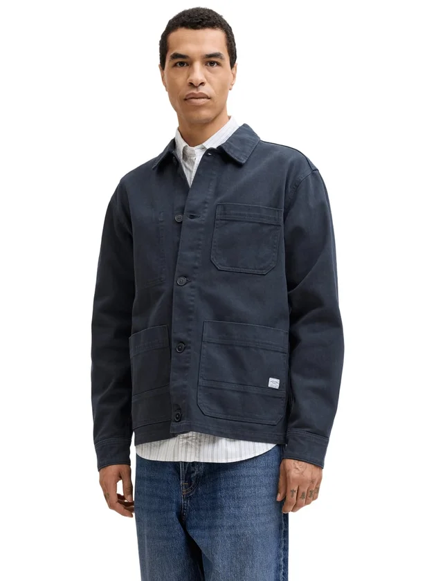 Bluderry Worker L S Overshirt
