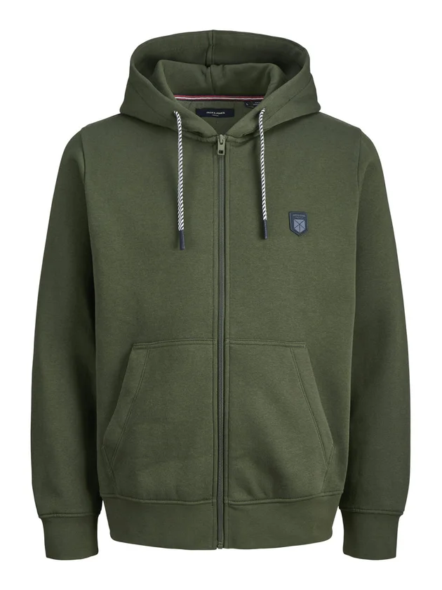 Jprbluronaldo Sweat Zip Hood Smu