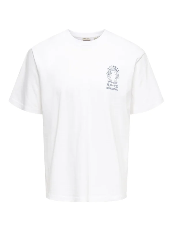 Onsfred Life RLX SS Print Tee VD