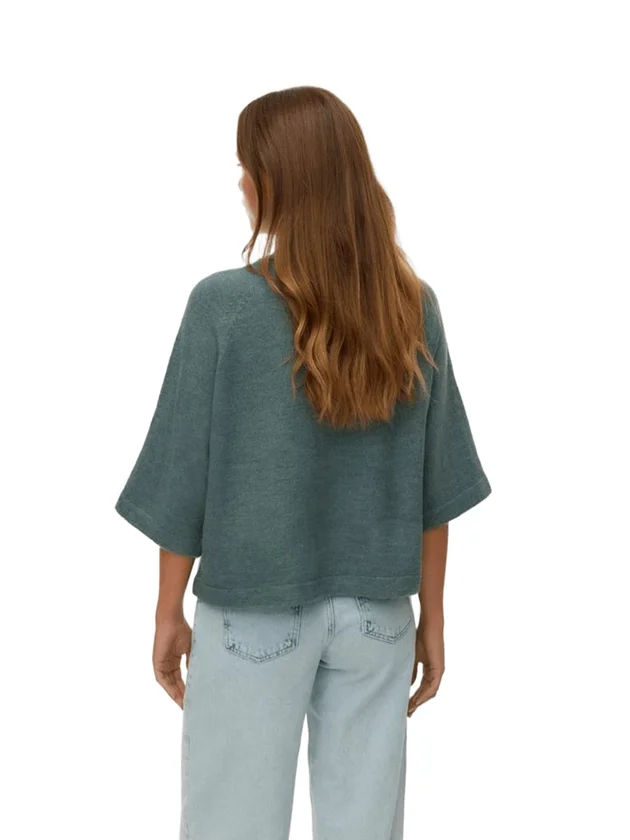 File 3/4 O-Neck Pullover Noos