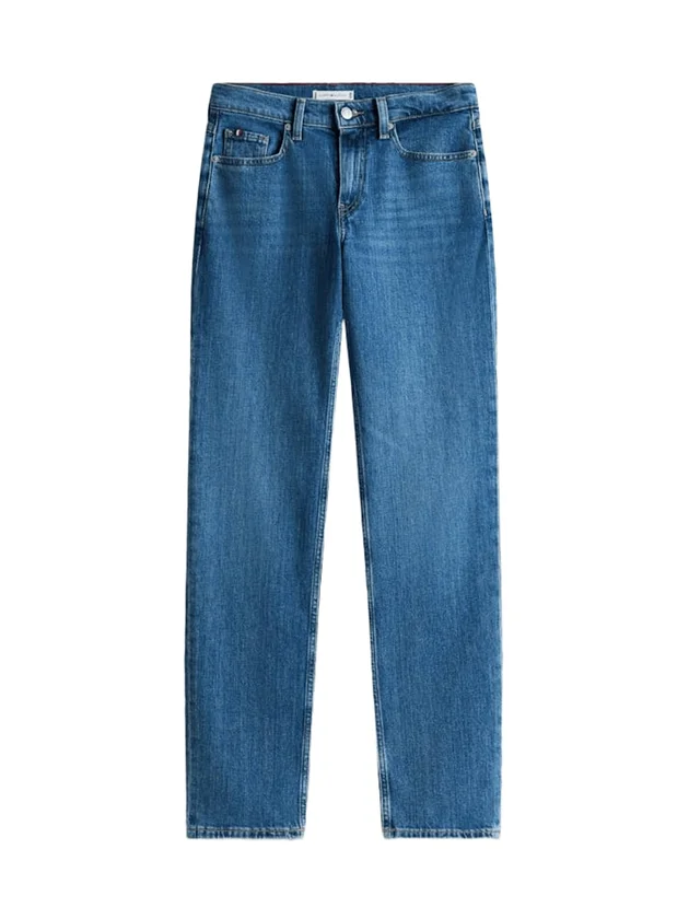 Classic Straight Rw Mid Blue
