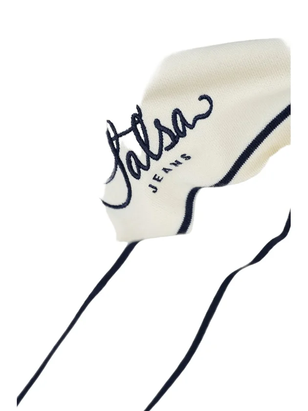 Stripped Twofer Sweatshirt