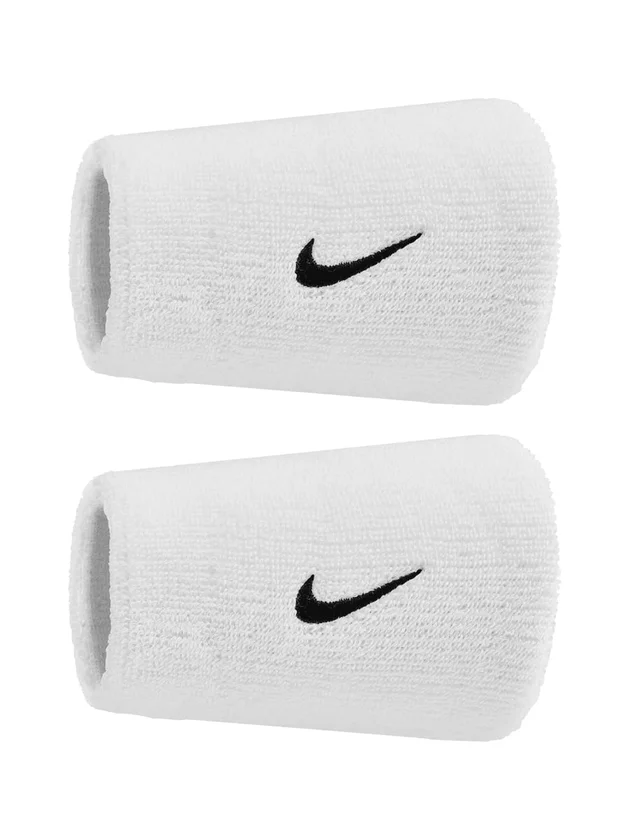 Swoosh Classic Doublewide Wristbands 2PK