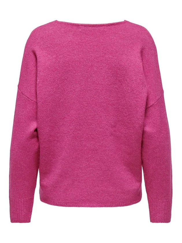 Onlrica L S V Neck Pullo Knt Noos
