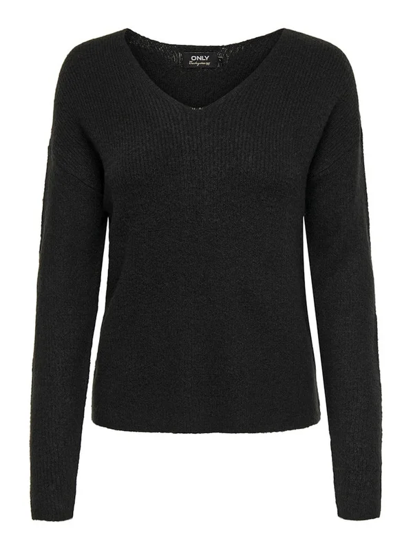 Camilla V Neck L S Pullover Knt Noos