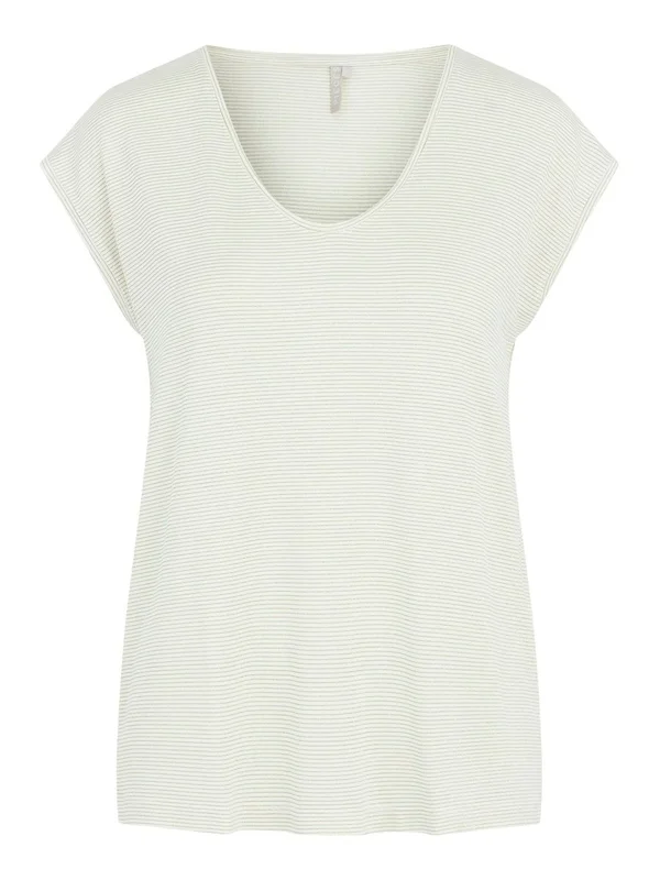 Pcbillo Tee Lurex Stripes