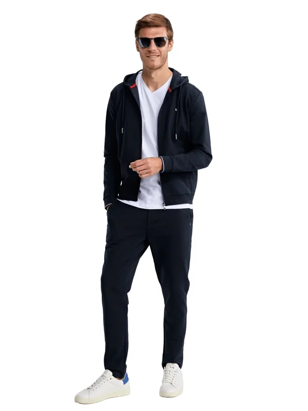 Tricolore Gilet Capuche