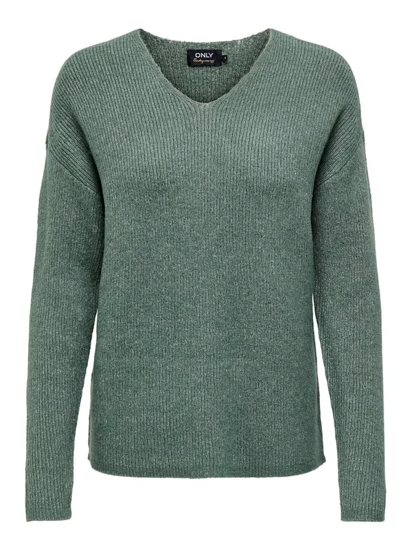 Camilla V Neck L S Pullover Knt Noos