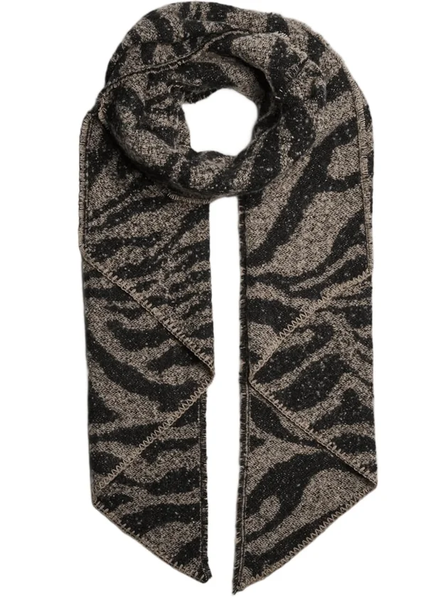 Pyron Long Animal Scarf Noos