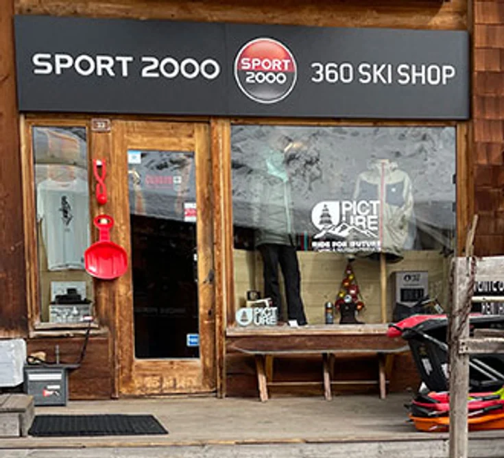 Extérieur du magasin SPORT 2000 AVORIAZ 360 SKISHOP