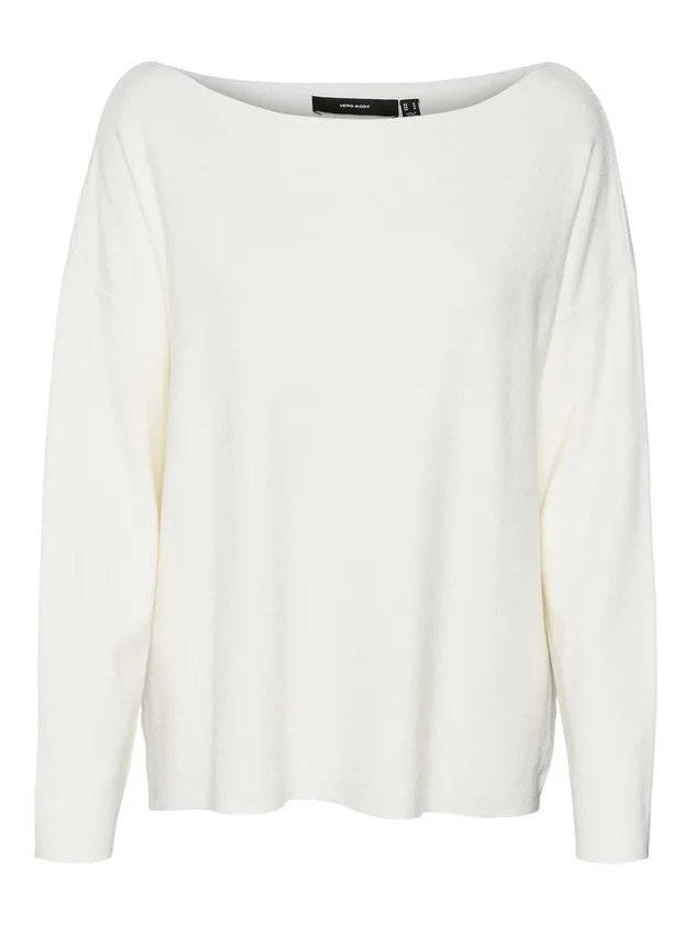 Vmnancy Ls Boatneck Pullover Ga Noo