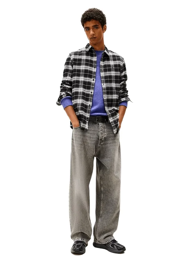 Reg Flannel Check Shirt Ext