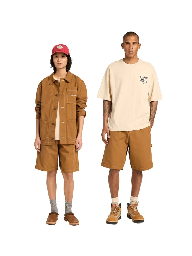 Washed Duck Canvas Carpenter Short