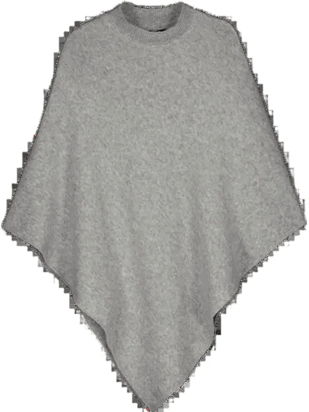 Fortuna High Neck Poncho Noos