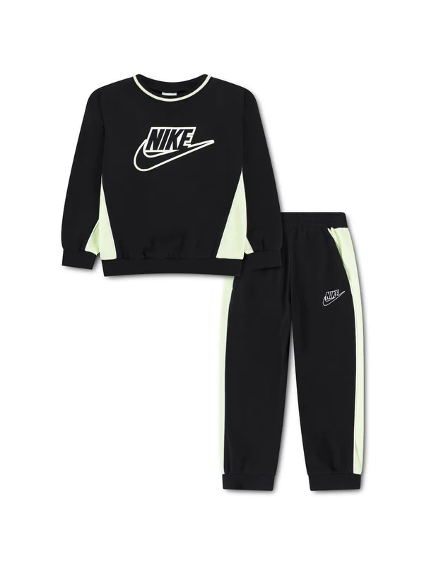 Nkn Ft Color Blocked Crew Set